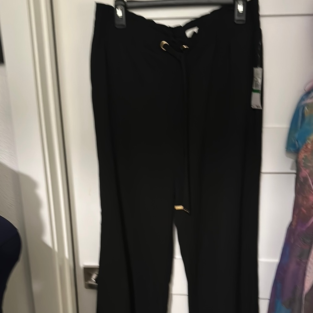 NWT Elegant Black Women's Pants Size L